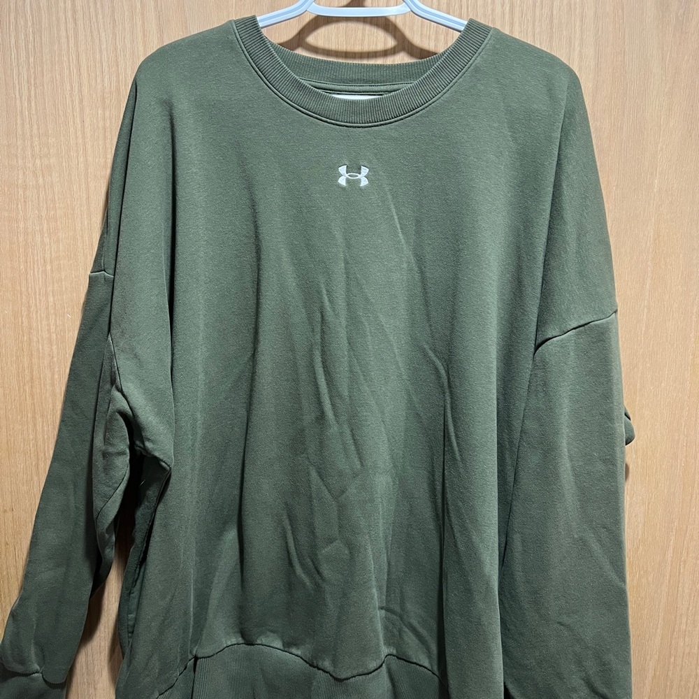 Under Armour Olive Crewneck Sweatshirt